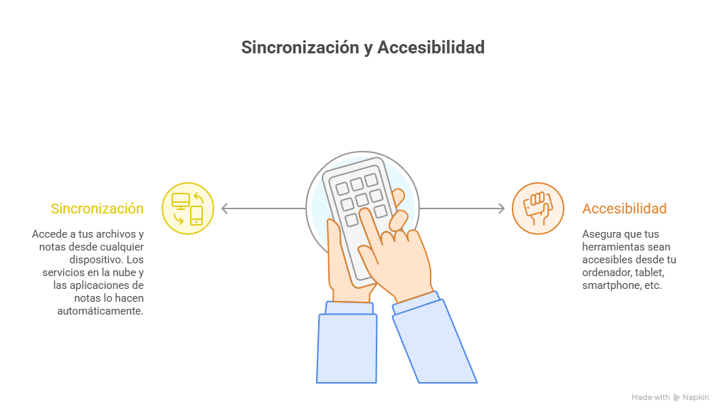 sincronizacion y accesibilidad